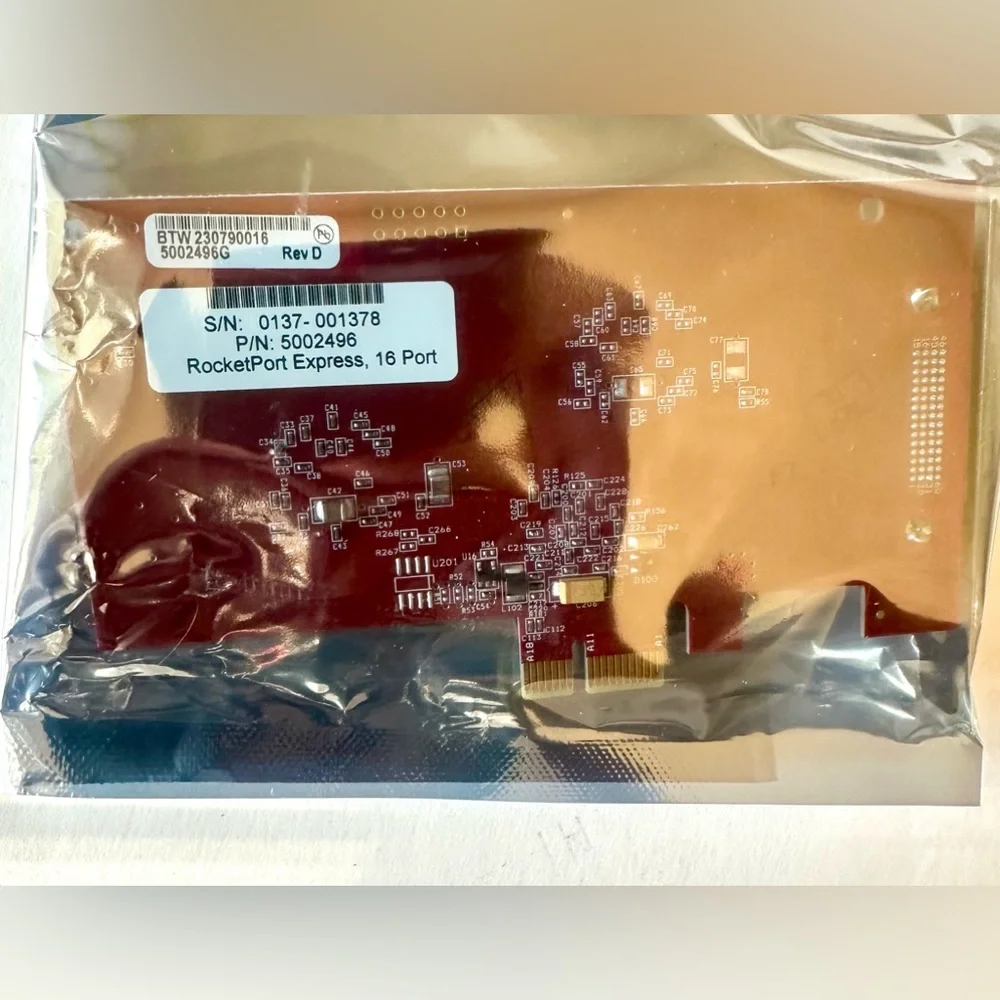 Comtrol Rocketport Express 16 Port Part Number 5002496 Multiport Serial Cards